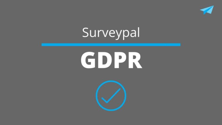 Surveypal is GDPR compliant