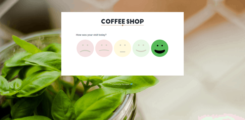 survey with smileys