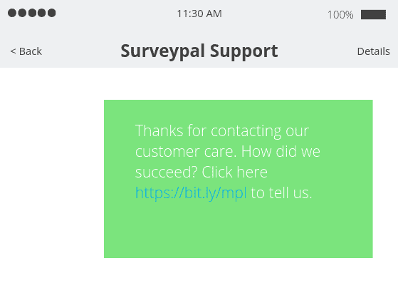 sms survey introduction