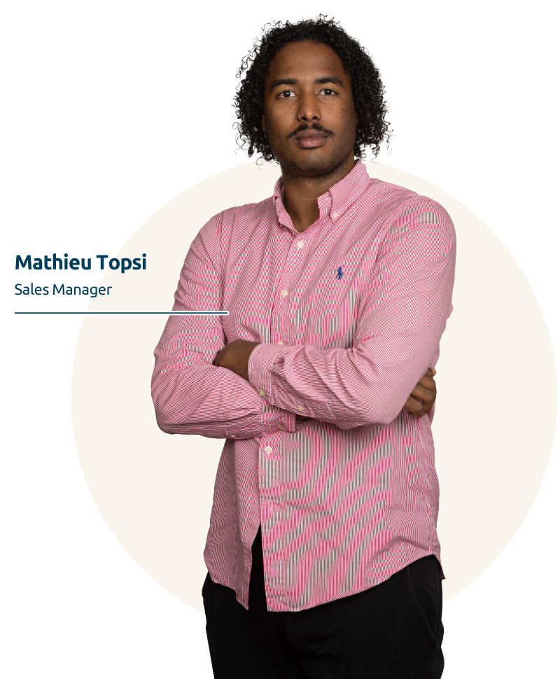 Mathieu Topsi - Sales Manager - Surveypal